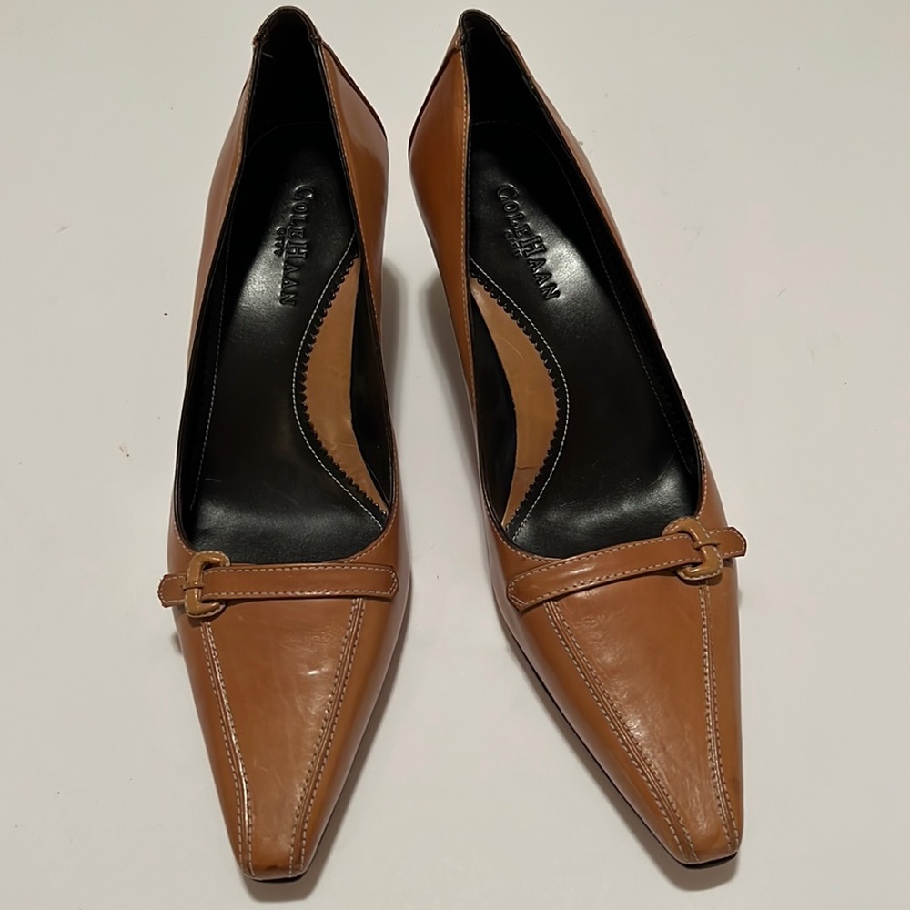 Cole Haan Tan/ light brown Pumps with approximately 2 inch heel